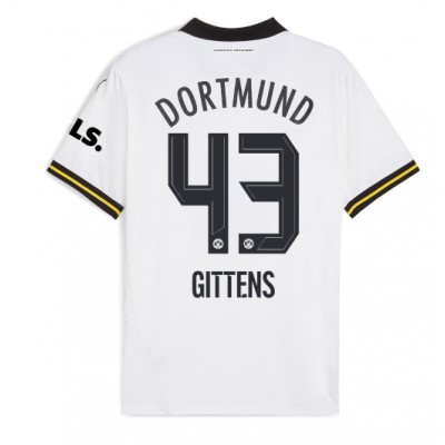 Dres Borussia Dortmund Jamie Bynoe-Gittens #43 Rezervni 2024-25 Kratak Rukav Dres Borussia Dortmund Jamie Bynoe-Gittens #43 Rezervni 2024-25 Kratak Rukav